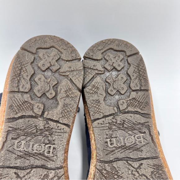 Born Tarkiln Suede Boot Blue Gray Size 8.5 - Picture 12 of 15